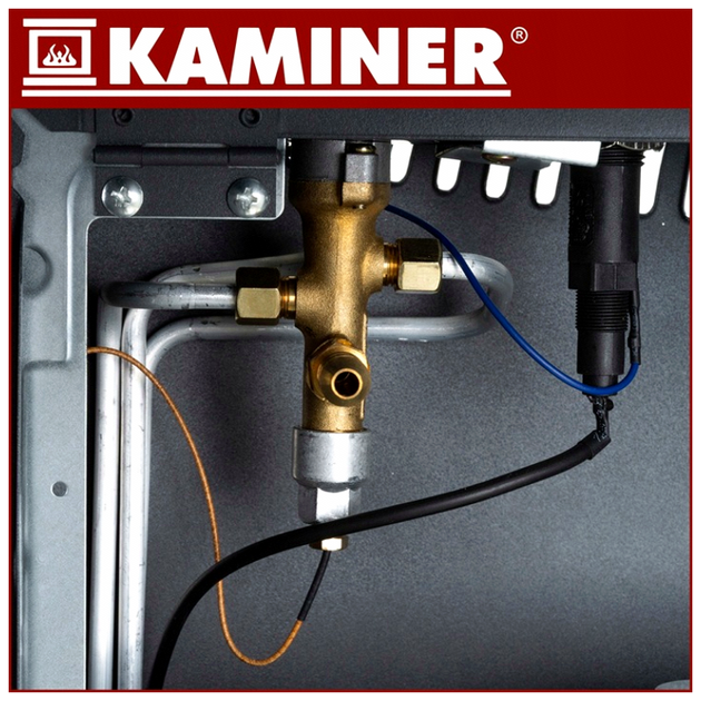 Газовый обогреватель KAMINER 4.2 кВт до 60 м² с редуктором и шлангом для комфортного обогрева помещений - изображение 4