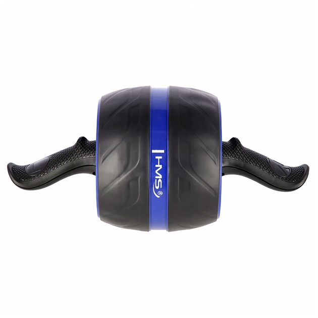 Ролик для пресса широкий 16 5 см с наколенниками для домашних тренировок HMS WA10 с ручками с нескользящим покрытием - зображення 3