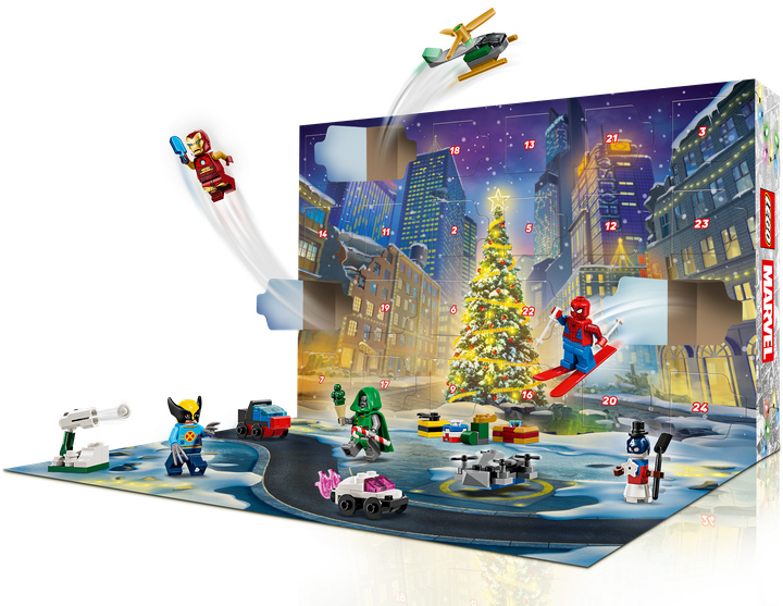 Конструктор LEGO Super Heroes Адвент-календар 2026 317 деталей (76340) - Фото 5 Конструктор LEGO Super Heroes Адвент-календар 2026 317 деталей (76340) - зображення 5