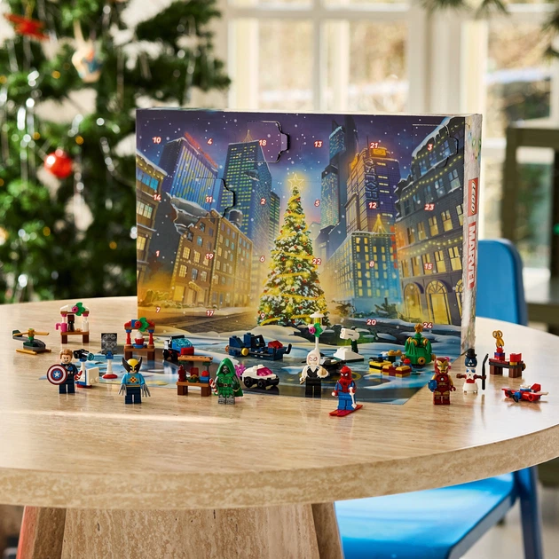 Конструктор LEGO Super Heroes Адвент-календар 2026 317 деталей (76340) - Фото 8 Конструктор LEGO Super Heroes Адвент-календар 2026 317 деталей (76340) - зображення 8