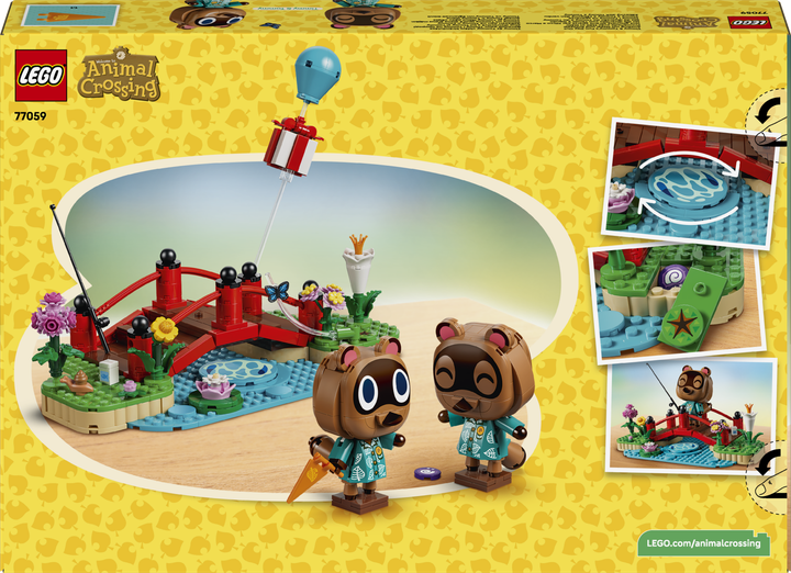 Zestaw klocków LEGO Animal Crossing Timmy i Tommy na spacerze 513 elementów (77059) - obraz 9