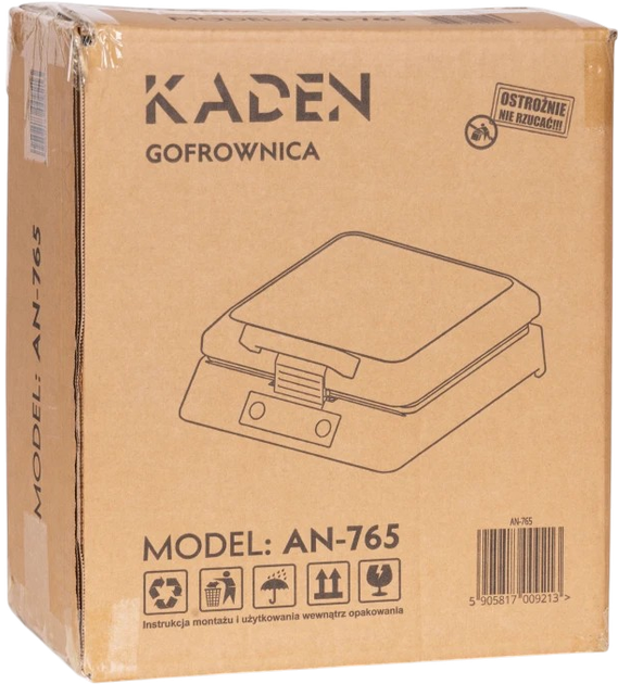Вафельниця KADEN AN-765 - зображення 5