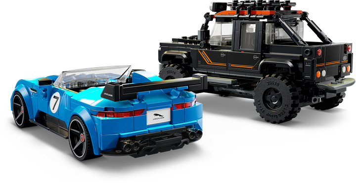Конструктор LEGO Speed Champions Jaguar Project 7 та Land Rover Defender 740 деталей (77264) - Фото 5 Конструктор LEGO Speed Champions Jaguar Project 7 та Land Rover Defender 740 деталей (77264) - зображення 5