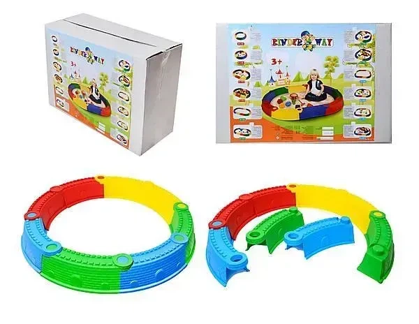 Пісочниця збірна зовнішній діаметр 110см Kinderway (01-118) - Фото 3 Пісочниця збірна зовнішній діаметр 110см Kinderway (01-118) - зображення 3