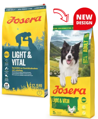 Сухий корм Josera Light & Vital Спеціальна дієта для зниження ваги 0,9 кг*5 (4,5 кг) (86078) - зображення 2