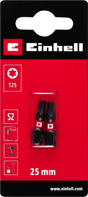 Zestaw bitów podwójnie skrętnych Einhell T25 S2 2 szt (49131100) - Zdjęcie 1 Zestaw bitów podwójnie skrętnych Einhell T25 S2 2 szt (49131100) - obraz 1