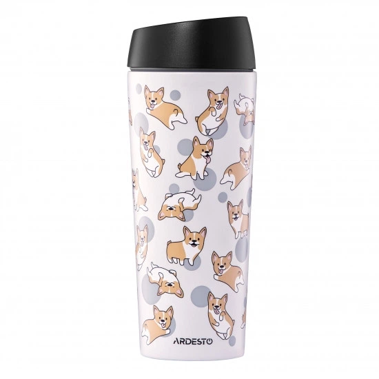 Термокружка Ardesto CoffeeTime Corgi 450 мл (AR2645CR) - изображение 5