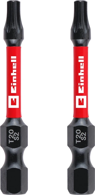 Zestaw bitów skrętnych Einhell T20 S2 2 szt (49131240) - obraz 2