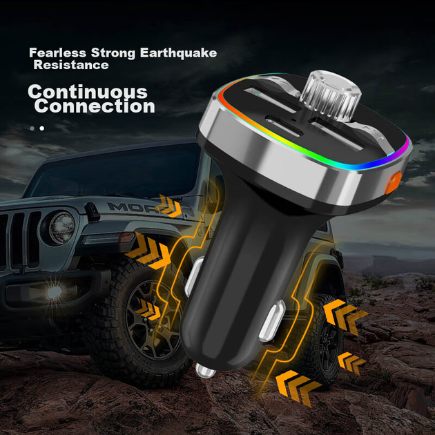Автомобильный Bluetooth-ресивер Newmine, USB-флеш-накопитель для воспроизведения музыки, автомобильный MP3-плеер, автомобильное зарядное устройство, прикуриватель, двухпортовый PD-плеер - Фото 6 Автомобильный Bluetooth-ресивер Newmine, USB-флеш-накопитель для воспроизведения музыки, автомобильный MP3-плеер, автомобильное зарядное устройство, прикуриватель, двухпортовый PD-плеер - изображение 6
