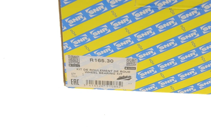 Подшипник ступицы SNR NTN R16530 Volvo XC70, S80, S60, V70 30748192, 31201010, 30639877 - зображення 3