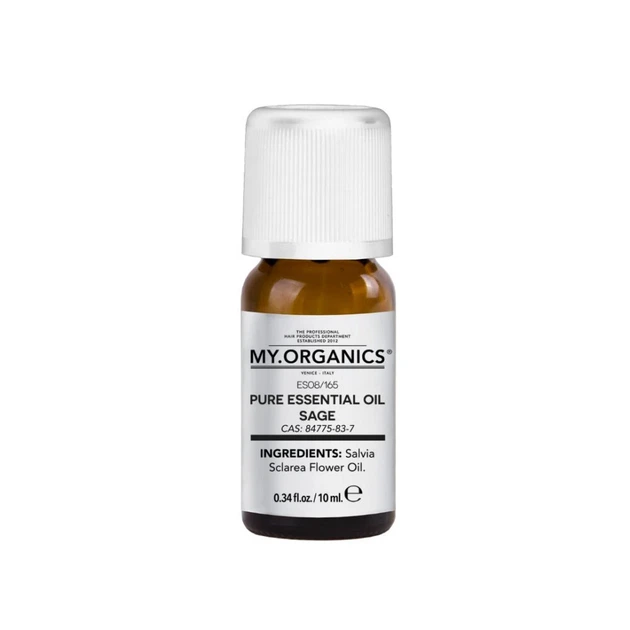 Эфирное масло шалфея My.Organics My.Scalp 100% Sage Organic Essential Oil 10 мл - Фото 1 Эфирное масло шалфея My.Organics My.Scalp 100% Sage Organic Essential Oil 10 мл - изображение 1