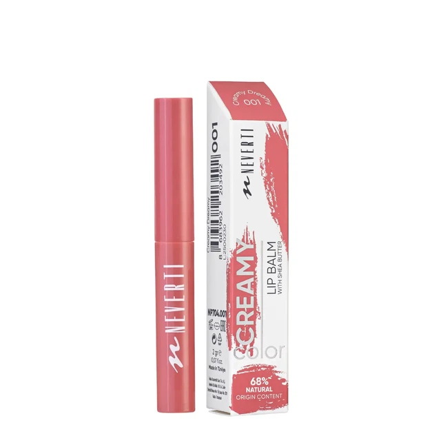 Бальзам-помада для губ Neverti с маслом ши, 6 оттенков (NP704) , 006 Pink Mallow Розовый - Фото 2 Бальзам-помада для губ Neverti с маслом ши, 6 оттенков (NP704) , 006 Pink Mallow Розовый - изображение 2