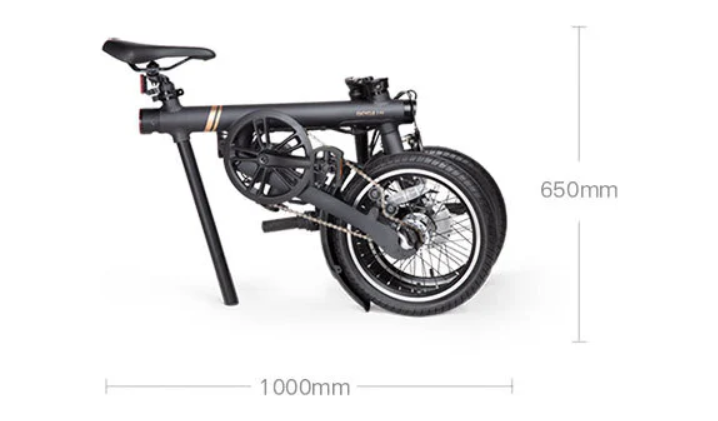 Электровелосипед QiCYCLE F2 сложен 36V 6Ah 250W с Bluetooth и Shimano 3 Speed - изображение 3