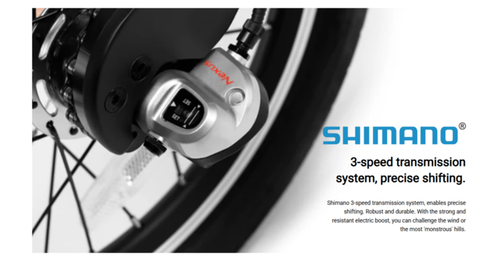 Электровелосипед QiCYCLE F2 сложен 36V 6Ah 250W с Bluetooth и Shimano 3 Speed - изображение 6