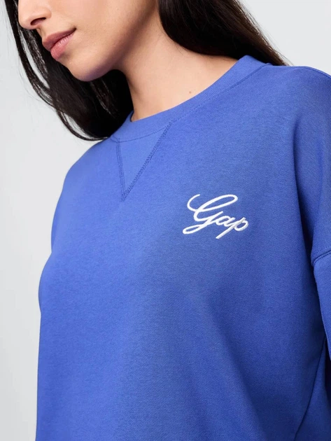 Свитшот женский Gap 745517002 XL Синий (1159861692) - изображение 4