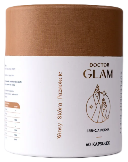 Комплекс для волосся шкіри та нігтів Doctor Glam 60 капсул (5901752334007) - зображення 2