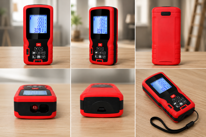 Дальномер лазерный (RL-41) 40м / Цифровой дальномер с LCD с подсветкой - изображение 3