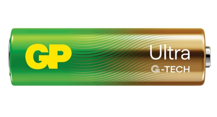 Батарейки GP Ultra LR6 AA Alkaline 4шт/уп Пальчикові - зображення 2