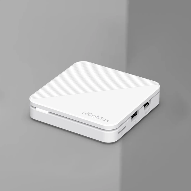 Налаштована Смарт ТВ приставка H96 Max H313 2/16 GB Slimbox Android TV 14 Allwinner з Bluetooth-пультом та голосовим пошуком | 4K HDR медіаплеєр на андроїд | Smart TV Box | ТВ Бокс з WiFi 2.4 5ГГц + YouTube без реклами | ТВ канали | Фільми та Серіали - зображення 9