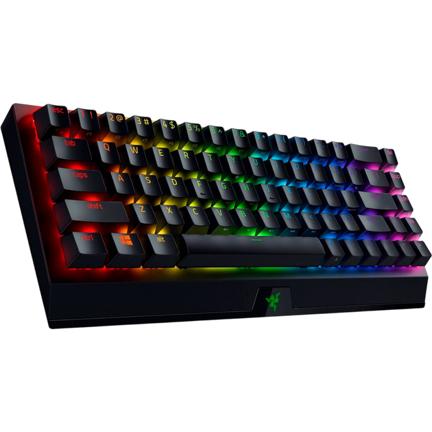 Клавіатура бездротова Razer BlackWidow V3 Mini Hyperspeed Green Switch RGB Black (RZ03-03891600-R3R1) - изображение 2