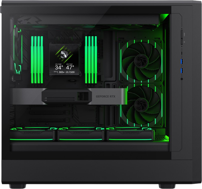 Корпус Gamemax CLAW 460 Black (CLAW 460 BK) - зображення 3