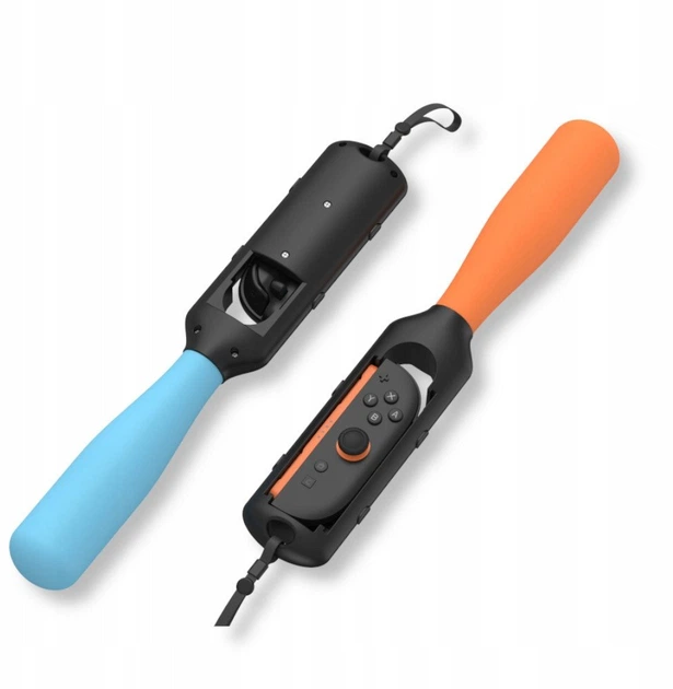 Uchwyt Yaxo na Joy-Con Baseball Set do NS/NS2 Inferno Pomarańczowy/Niebieski (YGBSJCH01CM) - Zdjęcie 4 Uchwyt Yaxo na Joy-Con Baseball Set do NS/NS2 Inferno Pomarańczowy/Niebieski (YGBSJCH01CM) - obraz 4
