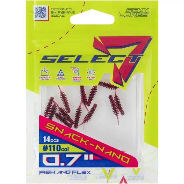 Силікон Select Snack Nano 0.7" #110 (14 шт/уп) - зображення 2