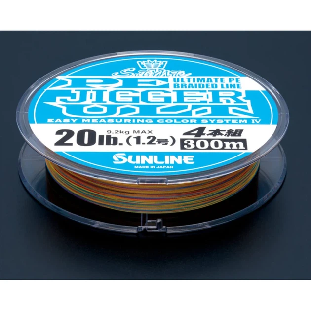Шнур Sunline PE-Jigger ULT 600m (multicolor) #2.0/0.235mm 35lb/15.5kg - зображення 2