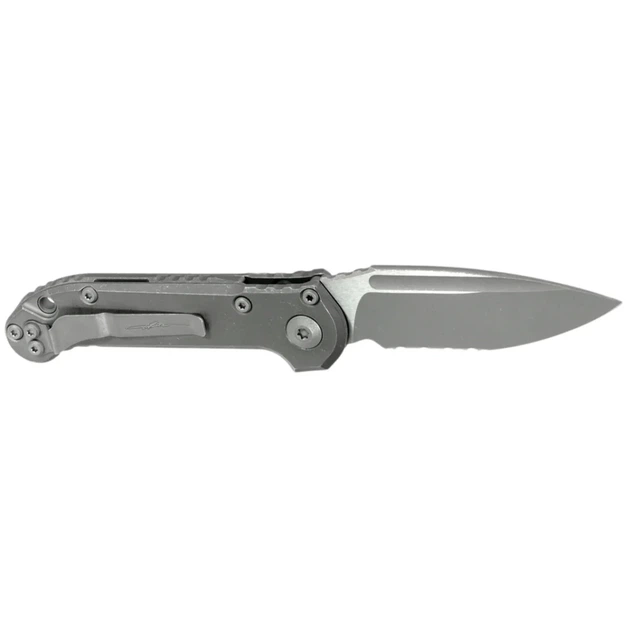 Нож Microtech Marfione Select L.U.D.T. S/E Gen III Apocalyptic Slab Side Titanium PS - изображение 2