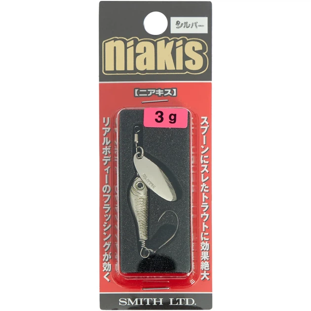 Блесна Smith Niakis 48mm 3.0g #01 - изображение 2