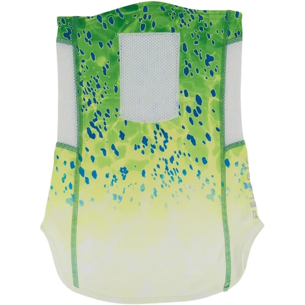 Мультиповязка Pelagic Sunshield Pro Sunshield Fishing Neck Gaiter Green Dorado - Фото 1 Мультиповязка Pelagic Sunshield Pro Sunshield Fishing Neck Gaiter Green Dorado - изображение 1