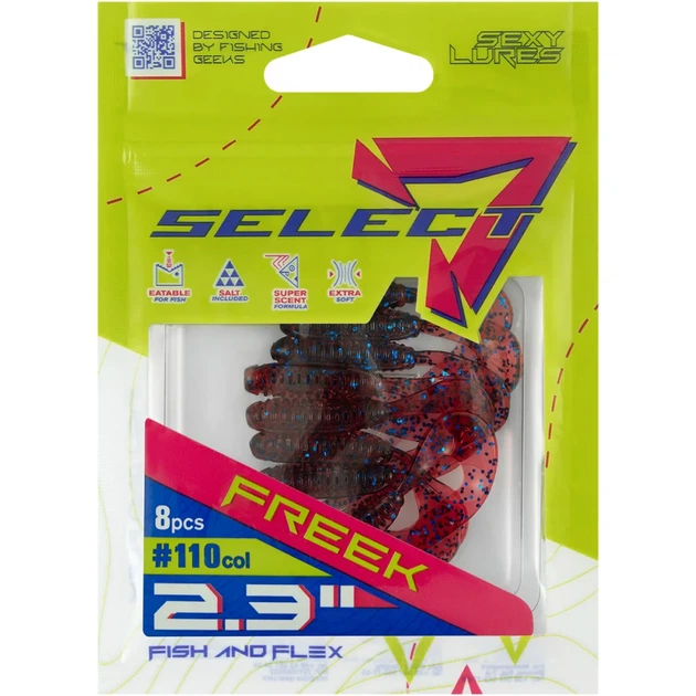 Силікон Select Freek 2.3" #110 FE (8 шт/уп) - зображення 2