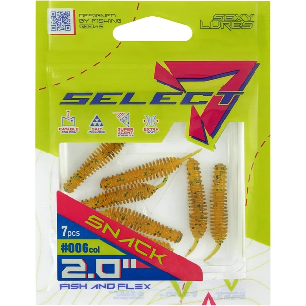 Силикон Select Snack 2" #006 FE (7 шт/уп) - Фото 2 Силикон Select Snack 2" #006 FE (7 шт/уп) - изображение 2