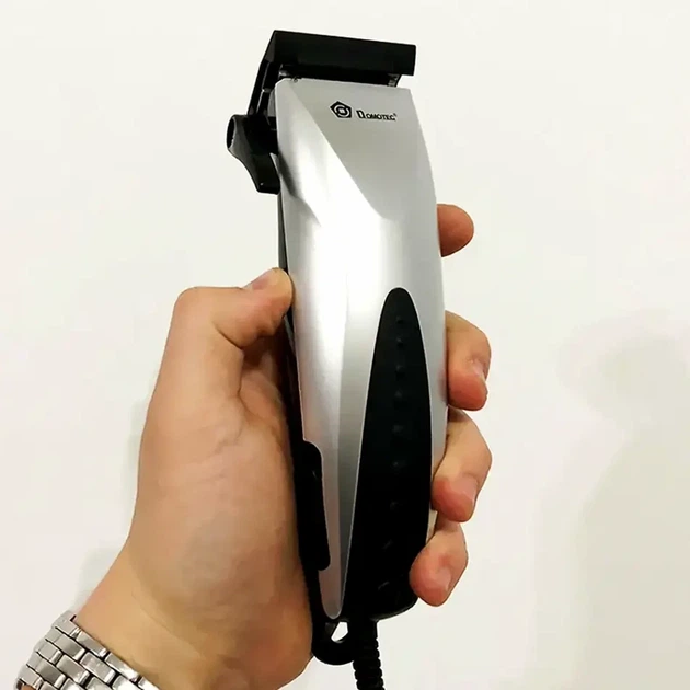Машинка для стрижки волос 10 Вт 4 насадки 1 5 м проводная Domotec MS 3305 нержавеющая сталь - изображение 5