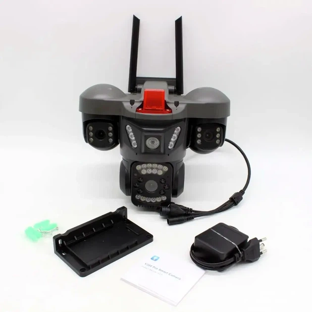 Уличная WiFi камера видеонаблюдения 12MP поворотная с ночным видением и детекцией движения модель V380 - Фото 8 Уличная WiFi камера видеонаблюдения 12MP поворотная с ночным видением и детекцией движения модель V380 - изображение 8