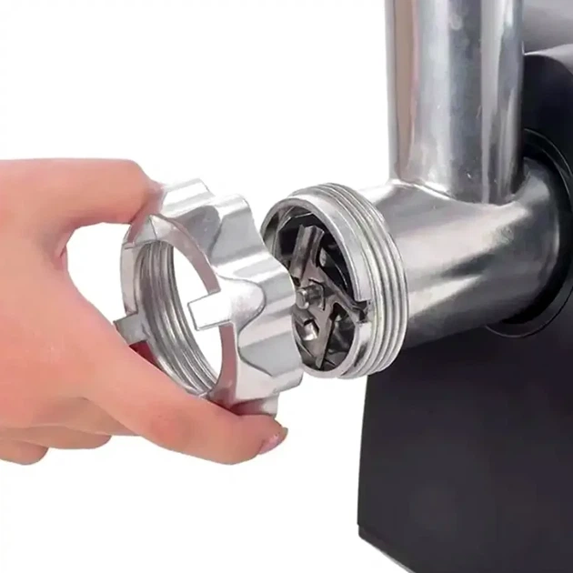 Многофункциональная кухонная машина BITEK BT-3700 4200 Вт мясорубка соковыжималка 3 решетки насадки для шинковки - изображение 6
