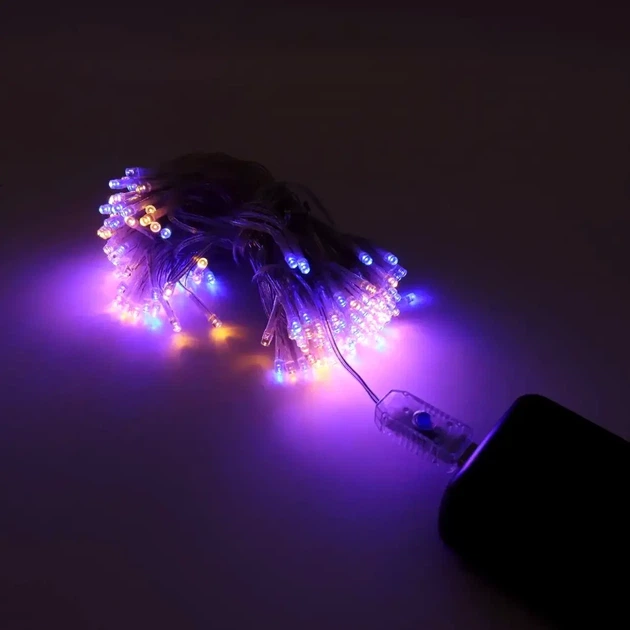 Гирлянда штора USB 3х3м 8 режимов желто-голубая для декора Флаг Украины - Фото 8 Гирлянда штора USB 3х3м 8 режимов желто-голубая для декора Флаг Украины - изображение 8