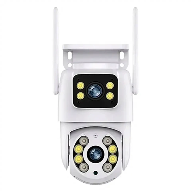 Wi-Fi поворотная камера видеонаблюдения 4Мп с ИК подсветкой для улицы IP66 с микрофоном и поддержкой MicroSD до 128ГБ - Фото 3 Wi-Fi поворотная камера видеонаблюдения 4Мп с ИК подсветкой для улицы IP66 с микрофоном и поддержкой MicroSD до 128ГБ - изображение 3