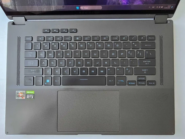 Ноутбук Asus ROG Flow X16 R9 6900HS/RTX 3070TI/RAM 32GB/SSD 1TB/QHD 165Hz Б\В - Б/У - изображение 4