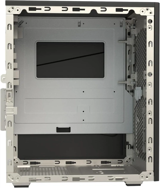 Корпус Itek SMALLCOM-P / без БЖ / Micro-ATX / Mini-Tower / 1x92mm / Black (101633529) - Б/В - зображення 4