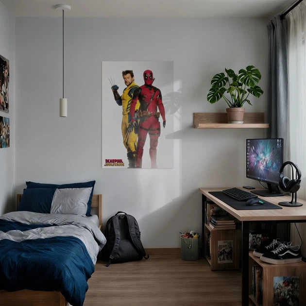 Постер Дедпул і Росомаха, Deadpool & Wolverine (2024), A3 42×28 см (id6751) - зображення 2
