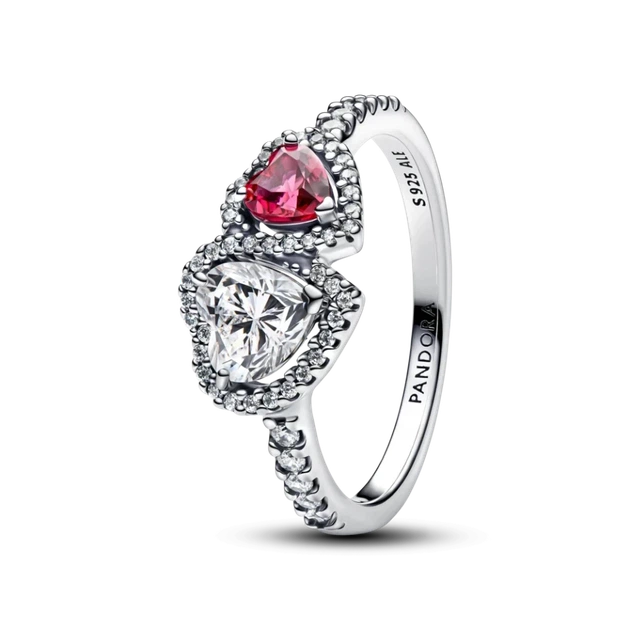 Серебряное кольцо Pandora «Ореол Сердец» Серебряное кольцо Пандора Ореол Сердец Два Сердца Сердце 193662C01 16 мм 16.5 мм - Фото 1 Серебряное кольцо Pandora «Ореол Сердец» Серебряное кольцо Пандора Ореол Сердец Два Сердца Сердце 193662C01 16 мм 16.5 мм - изображение 1