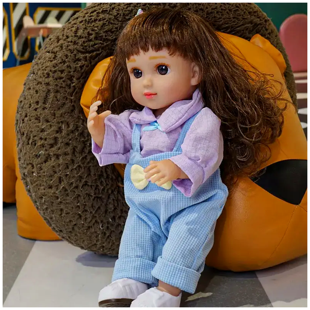 Лялька Chimi Doll 36 см силіконова реалістична для дітей і колекціонерів із модним одягом - Фото 3 Лялька Chimi Doll 36 см силіконова реалістична для дітей і колекціонерів із модним одягом - зображення 3