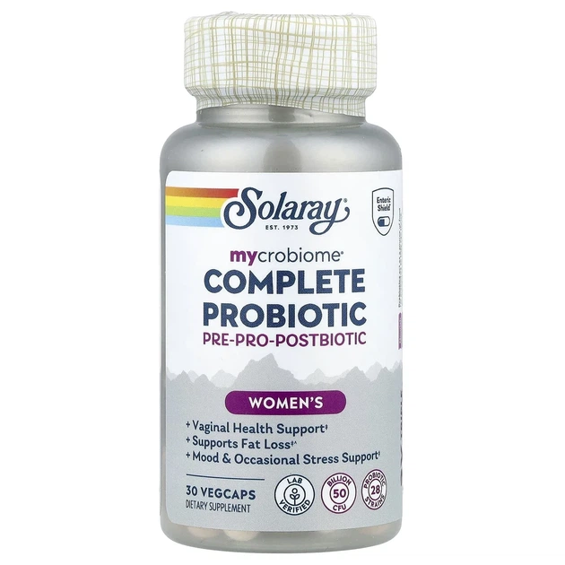 Пробиотики Solaray Mycrobiome Probiotic для женщин, 30 капсул - изображение 3