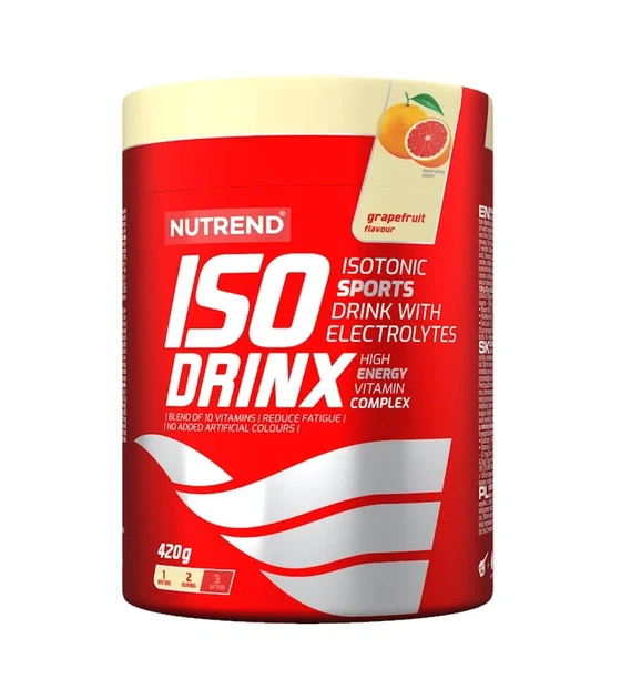 Изотоник в порошке Isodrinx Nutrend грейпфрут 420 г - изображение 4