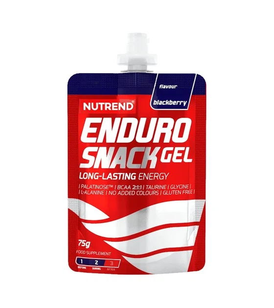 Гель енергетичний у саше Endurosnack Sachet Nutrend Ожина 75 г - зображення 4