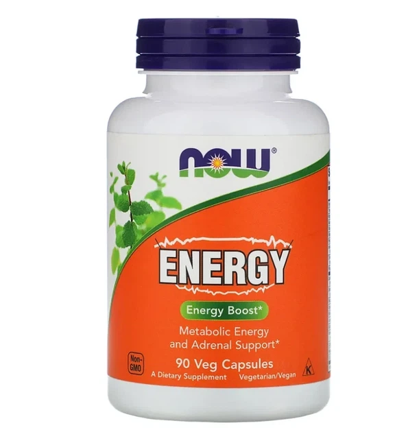 Енергетик Now Foods (Energy) 90 капсул - зображення 3