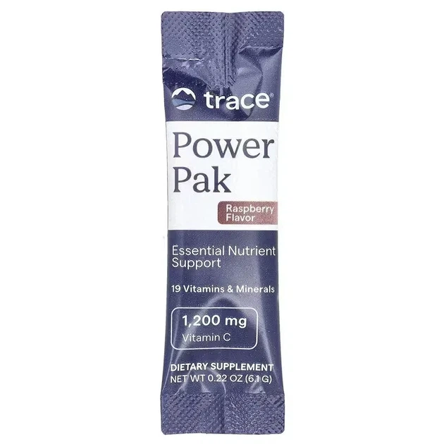 Електроліти Electrolyte Stamina Power Pak Trace, малина, 30 пакетів по 6.1 г - зображення 3