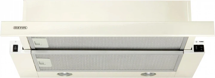 Витяжка кухонна ELEYUS Storm 700 60 BG 156Вт, 700 м³/год, телескопічна, бежева (витяжка ELEYUS, телескопічна) - изображение 2