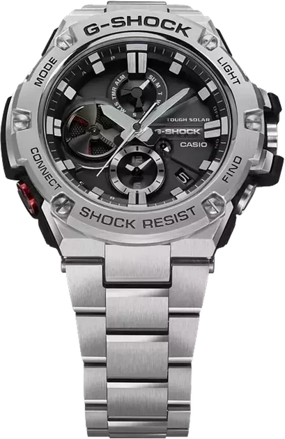 Часы мужские наручные в стиле Casio G-SHOCK G-STEEL GST-B100D-1AER - Фото 2 Часы мужские наручные в стиле Casio G-SHOCK G-STEEL GST-B100D-1AER - изображение 2